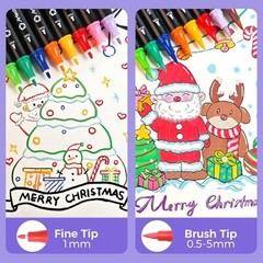 Artecho Acrylic Paint Markers 72 Colors with Bag, Acrylic Paint Pens with Brush