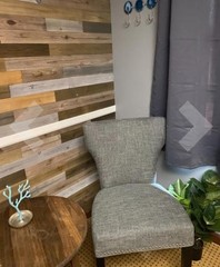 Peel & Stick Real Wood Planks, Rustic Reclaimed Barn Wood Paneling, Brown Gra…