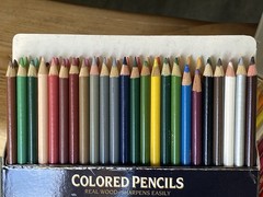 36 Staedtler Karat Aquarell Watercolour Pencils Germany Tin Case Prang 48