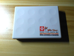 Sakura XNCW-24N Water Colors Field Sketch Set with Brush – 24 colors [NIB]