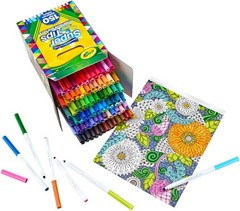 Crayola Super Tips Marker Set (150ct), 150 Count (Pack of 1), Multicolor …