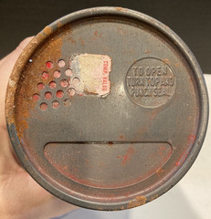 Vintage Artista Powder Paint Binney & Smith 1600 RED Partial Container Crayola