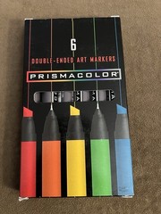 Sanford Prismacolor Double-Ended Art Markers Pack of 5 Markers Warm Gray 80% New
