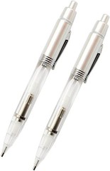 Sluswallow 2Pcs LED DIY Diamond Picture Pen with Light, Large, Clear