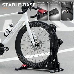 ROCKBROS Bike Stand 2-in-1 Vertical & Horizontal Floor Black