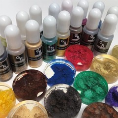 Metallic Alcohol Ink Set -16 Colors Based for Resin…