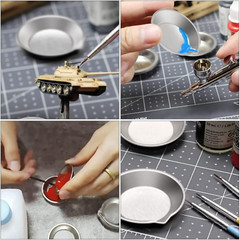 Paint Stirrer&Paint Tray with 2Pcs,Lightweight,Airbrush Painting,Hobby Building