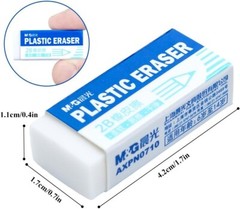 30Pcs Pencil Erasers 4B Clean Professional Eraser Exam Fine Art Sketch Painting