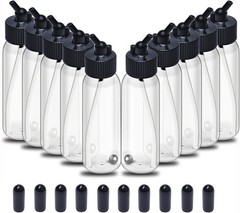 10pcs Airbrush Siphon Feed Jar, 1.07 Ounce(30CC) Plastic Airbrush Bottles Jar…