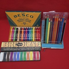 Vintage Professional Artist Crayon & Pencil Lot – Eagle Prismacolor,…
