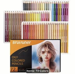 72 Brutfuner Skin Tone Colored Pencils NEW Shipping Included