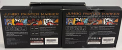 Jumbo Acrylic Paint Markers,15Mm Felt Tip Jumbo Markers Water Bases (Set of 3)