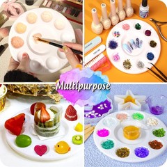22pcs Paint Palettes, Plastic Tray Palette, Pallets for White