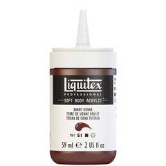 Burnt Sienna Soft Body Acrylic Paint 2 Oz Professional Quality Vibrant Colors