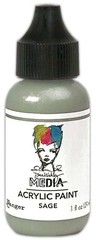 Dina Wakley Media Acrylic Paint 1oz-Sage