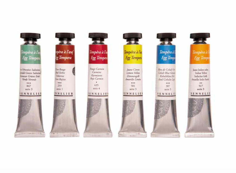 Sennelier Egg Tempera Paint 21ml Single Color – Choose Your Color – Series 3