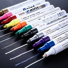 TOYO Tire Letters Waterproof Permanent Paint Marker Pen Car Tires Rubber Metal