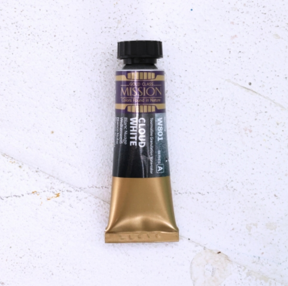 Mijello Mission Tourmaline TwoTone Granulation Watercolor Paints [Select Color]