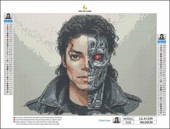 MJ DIY Full Round Drill 30x40cm Diamond Painting