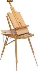 4 Less Co French Easel Wooden Sketch Box Portable Folding Art Artist Beech