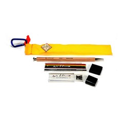 With Ultralight 9 Color 2mm Pencil Set, W/Fabric Case