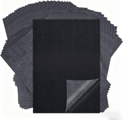 Carbon Paper for Tracing Transfer-Paper Pad, 30 Pcs Black Graphite Copy Paper