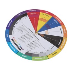 13cm Diameter Tattoo Color Wheel Chart Prevent Discoloration Tattoo Pigment Mixi