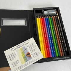 Sakura watercolor colored pencils 12 colors + Mitsubishi oil-based color