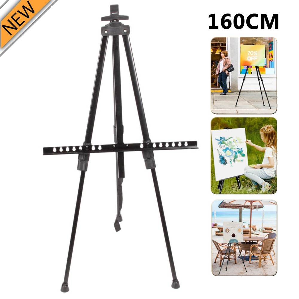 Tripod Adjustable Artist Display Easel Stand Assemble Flip Chart Easel with bag