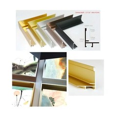 DIY Metal Floating Frame for 30X40 Canvas Painting Art,4/5″(2.1cm) Depth, Flo…