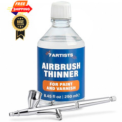 7 Artists Airbrush 8.45 Fl Oz (Pack of 1), Thinner fl. oz