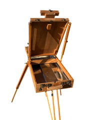 Jullian Paris Beechwood Full-Size Folding French Box Easel w/ Drawer