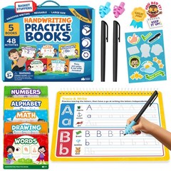 Magic Grooved Writing Practice for Kids Age 3-5 – Grooved Writing Books for K…