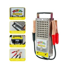 Battery Load Tester 6V 12V, Car Battery Load Tester with Voltmeter and Clamps…