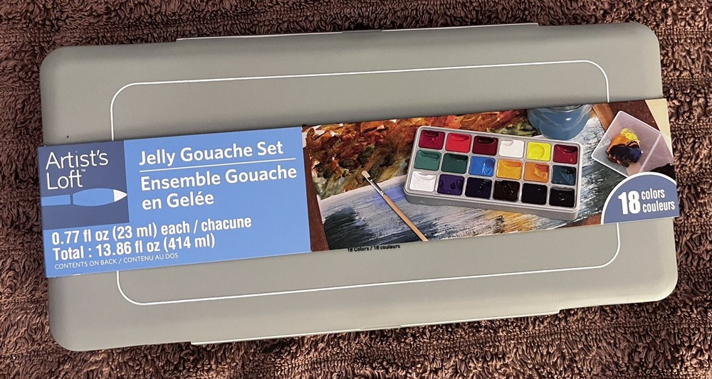 Jelly Gouache 18 Color Paint Set by Artist’s Loft