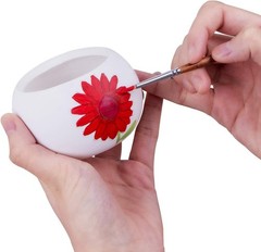 Ergonomic 7-Piece Round Detail Brush Set for Artists – Perfect for Fine Work