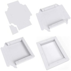 Arteza DIY Foldable Canvas Frame | Mixed Media | 5 x 6.6 – 20 Sheets