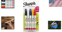 Fine Point Paint Markers, Set of 5, Assorted Colors
