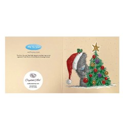 CraftBuddyUS CCK-MTY135: Season Sparkle Tatty Teddy Crystal Art Card Kit 18x18cm