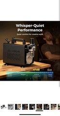 Airbrush Kit With Compressor – 1/5 HP Quiet Air Compressor