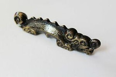 4.9″ Painting Calligraphy Iron Dragon Shape Sumie Brush Rest Paperweight Tool