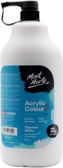 1/2 Gallon Titanium White Acrylic Paint – Ideal for Craft Projects & Easy Use