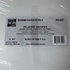 Darice #7 Mesh Plastic Canvas – Needlepoint Canvas for Crafting,