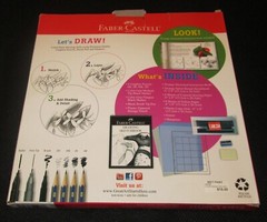 NEW FABER-CASTELL DRAWING & SKETCHING KIT & STEP BY STEP BEGINNER’S GUIDE