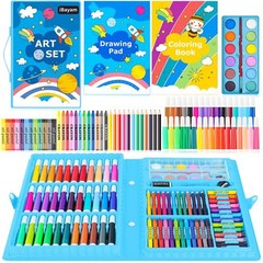 iBayam Coloring Set for Kids Cute Preppy School Stuff 149-Pack Sketching Draw…