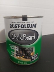 Rust-Oleum Specialty Black Finish Chalkboard Writable Erasable Latex Paint 30 Oz
