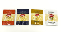 4x Utrecht Artist Oil Paint Sample .13 Oz Tita White Ultram Blue Yellow Cad Red