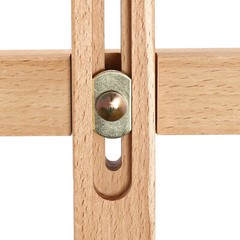 Studio Beechwood Artist Easel Adjustable Drawing Stand Hold Canvas up to 50″