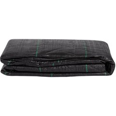 600lb 12.5x30ft black woven polypropylene geotextile fabric 3.5oz