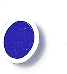 PRANG Refill Pans for Oval Watercolor Paint Set, 12 Pans per Box, Blue (00805)